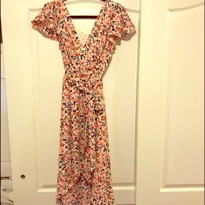 Floral Nicole Miller High low dress